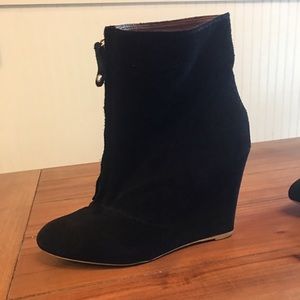 Zara Women’s Suede Wedges Sz 40